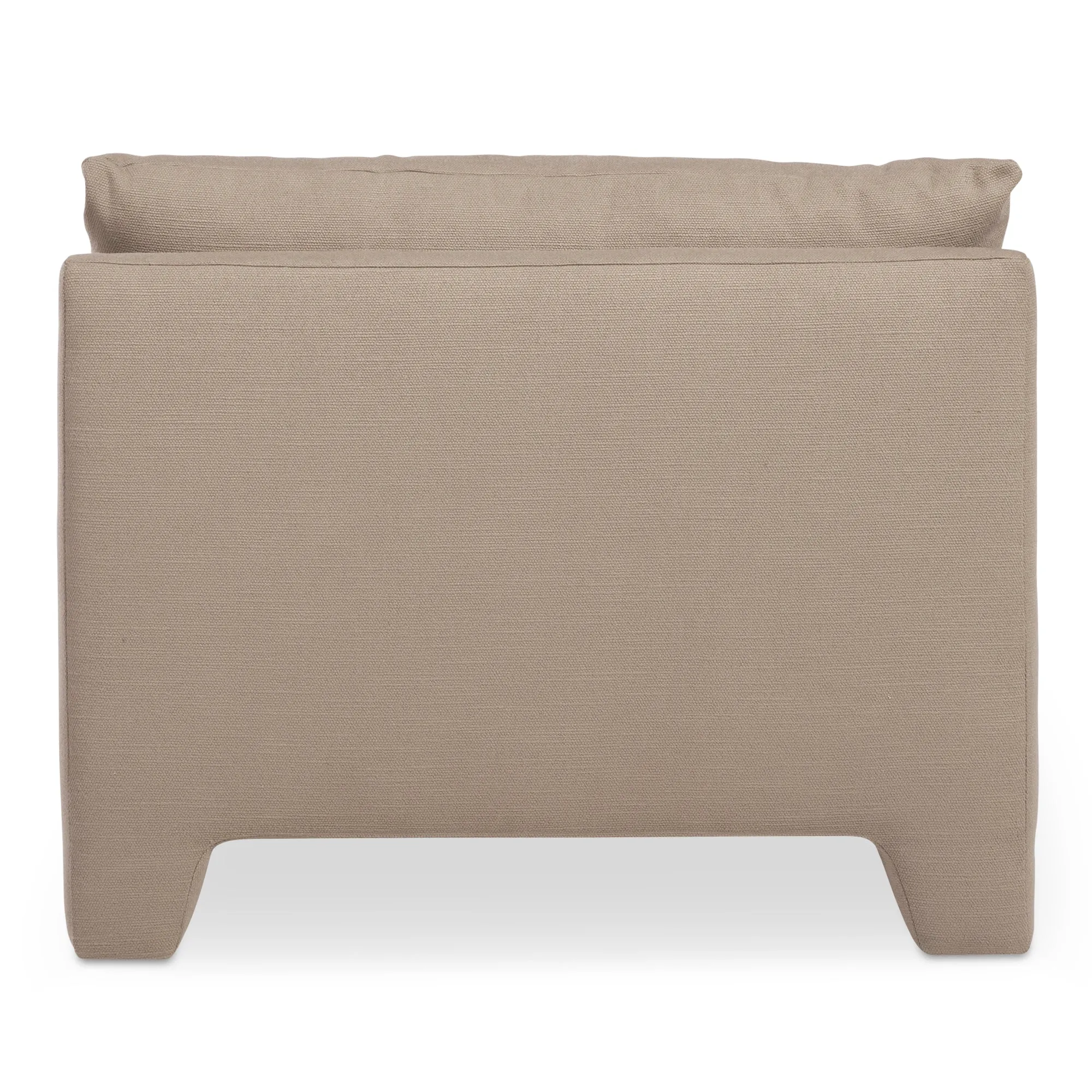 Retro-Chic Lounger with Padded Legs