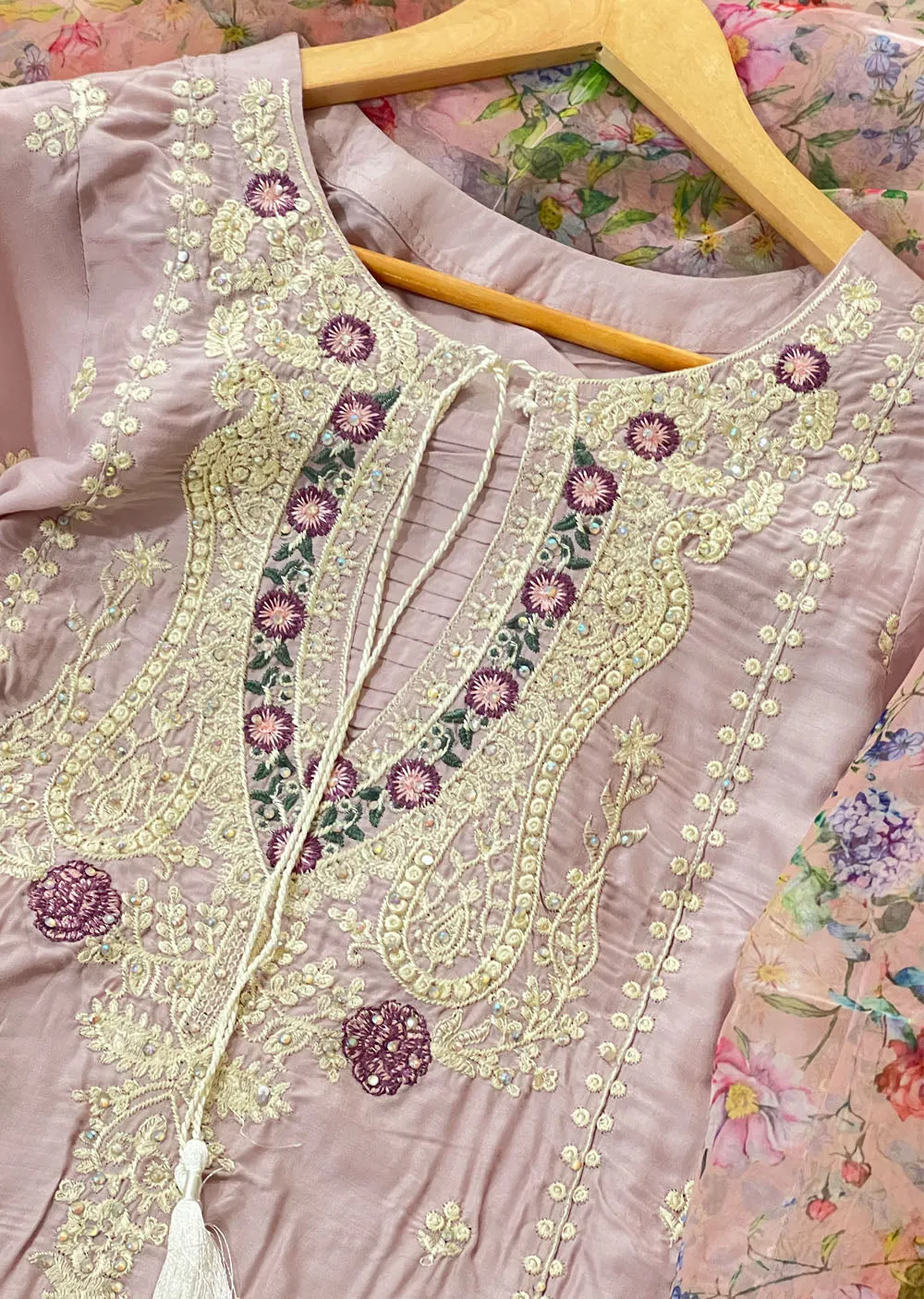 RGZ1401 Readymade Lilac Linen suit