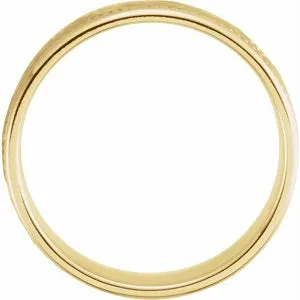 Rope Design Band with Hammer Finish 51296 - 8 mm