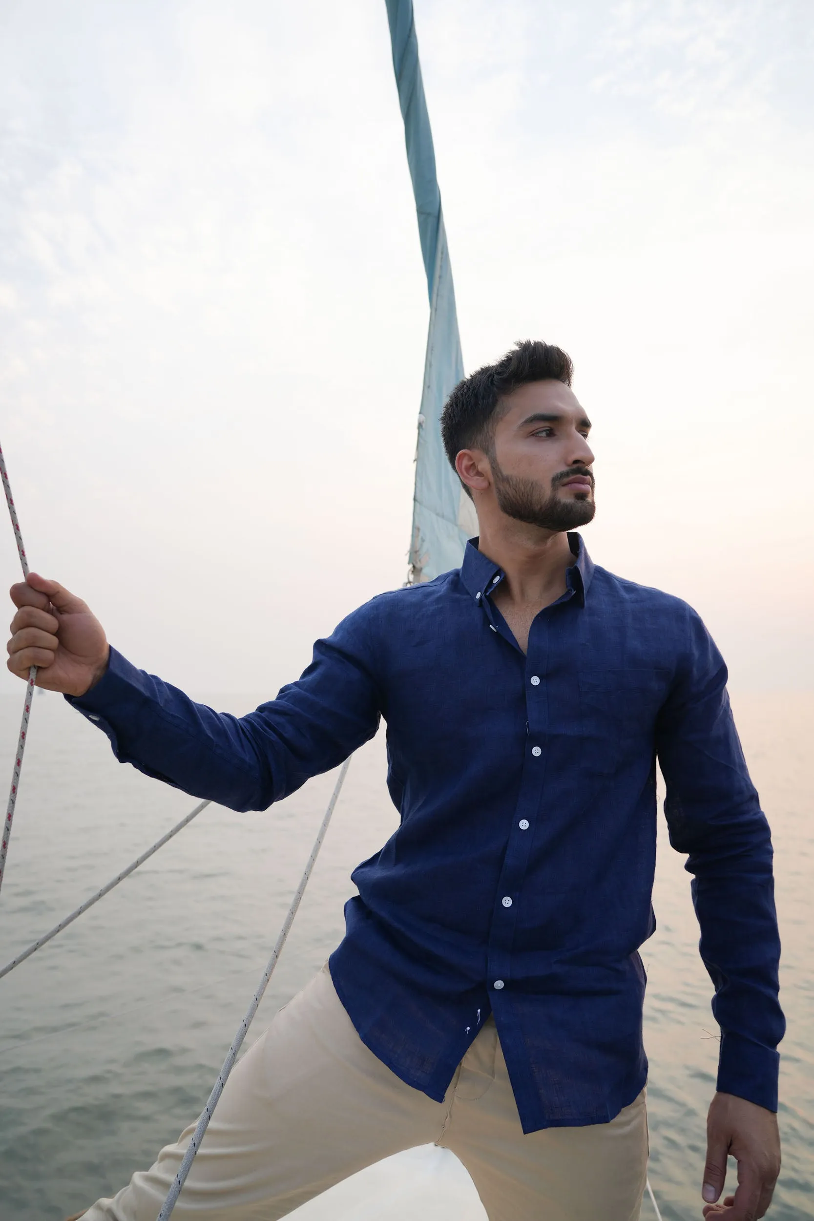 Royal Navy  · Button Down Collar · Full Sleeve Shirt