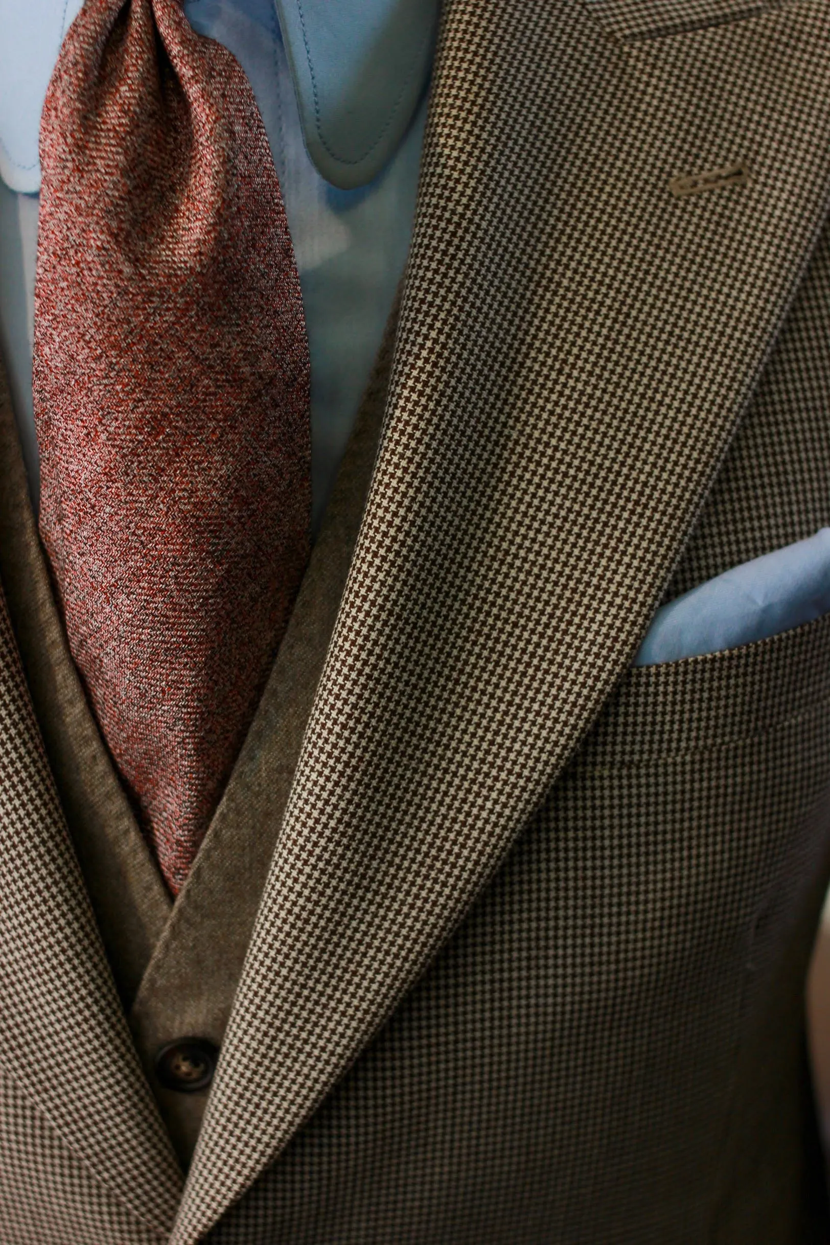 Salmon 7-Fold Tie