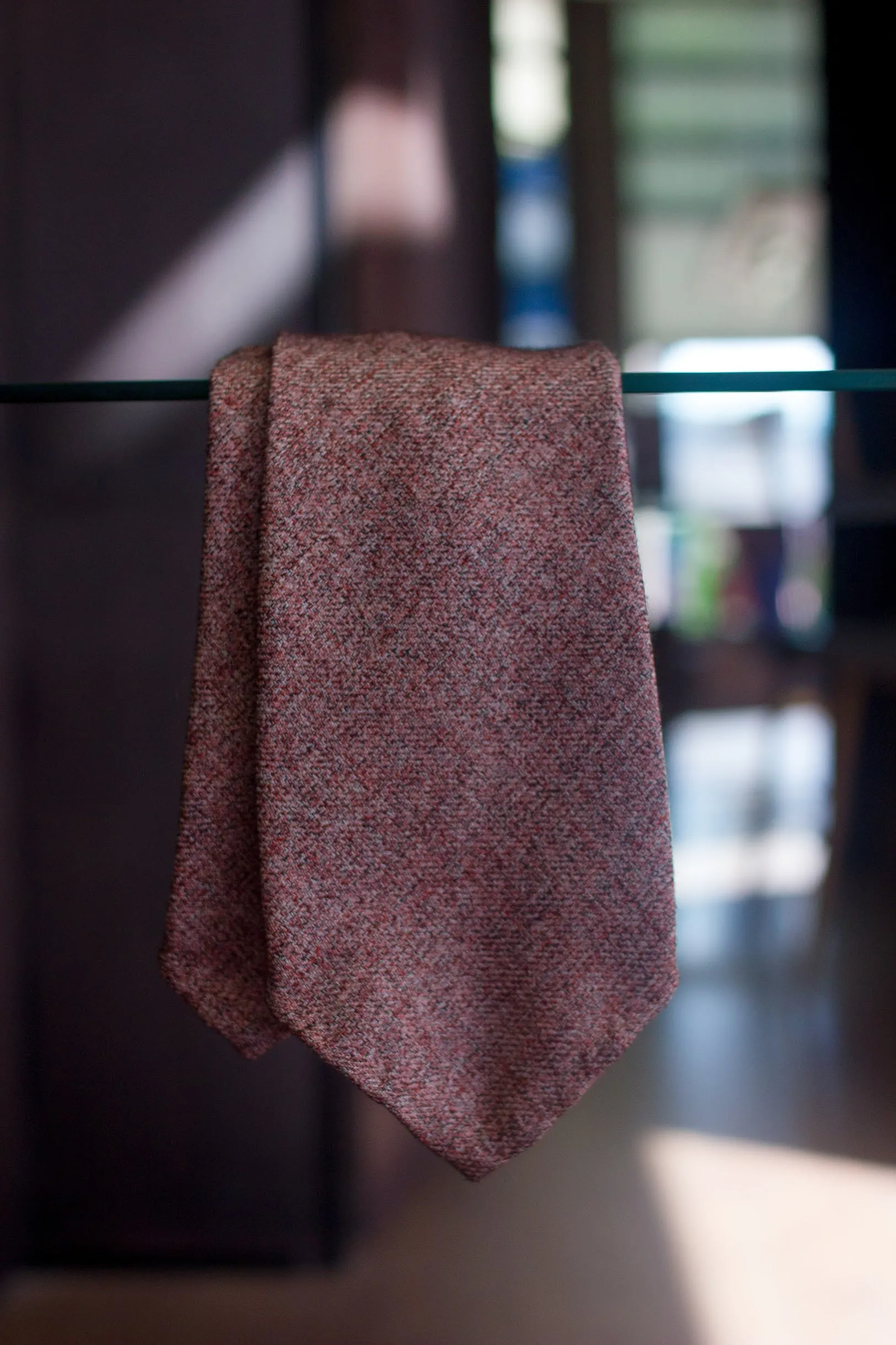 Salmon 7-Fold Tie