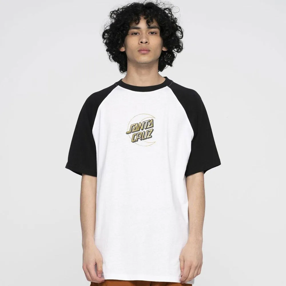Santa Cruz Holo Moon Dot Raglan T-Shirt