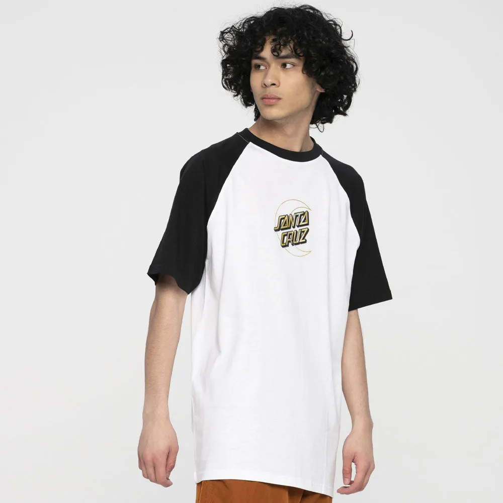 Santa Cruz Holo Moon Dot Raglan T-Shirt