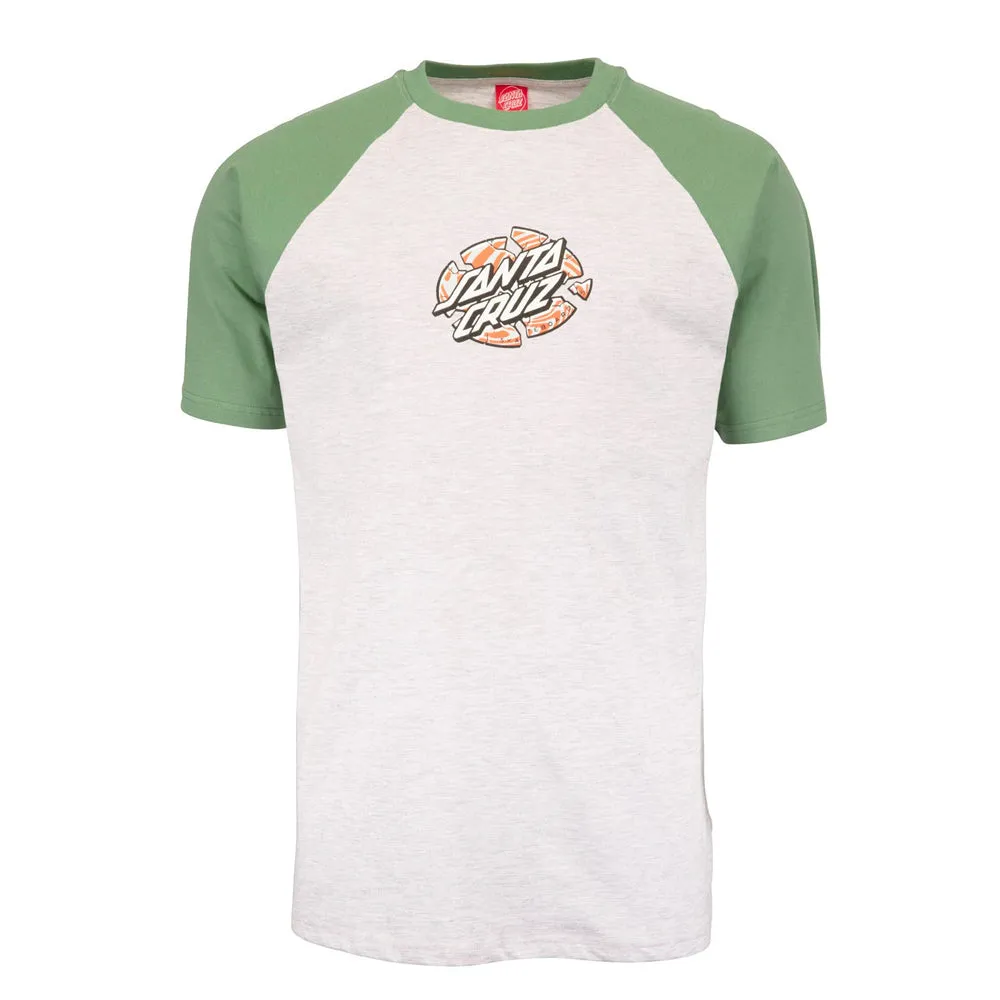 Santa Cruz Warp Broken Dot Raglan T-Shirt