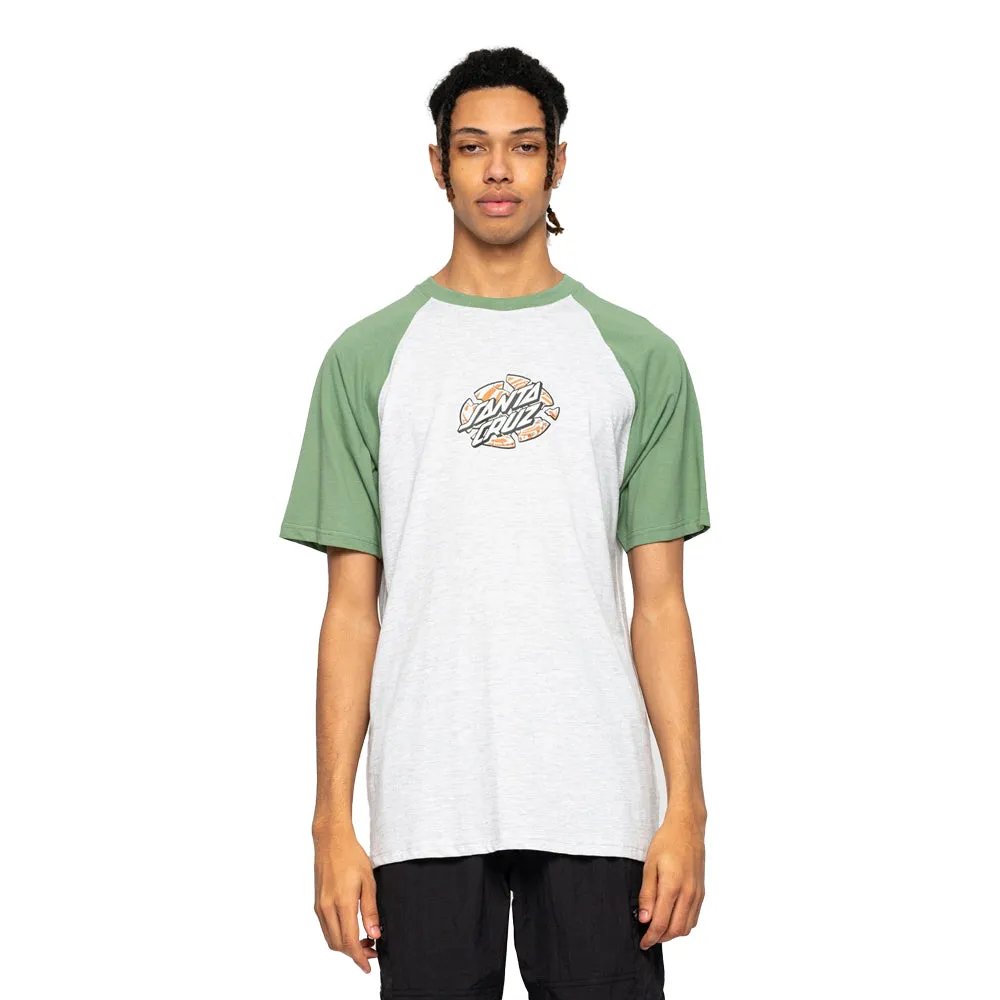 Santa Cruz Warp Broken Dot Raglan T-Shirt
