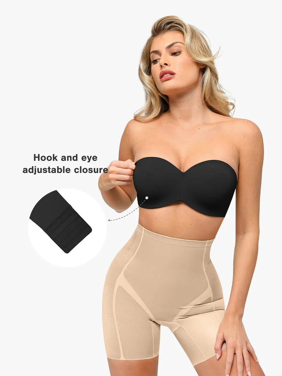 Seamless Push-Up Shapewear Bra