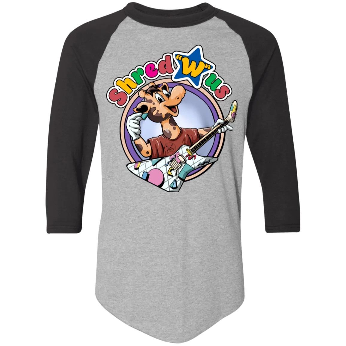 Shred With Us Baseball Jersey Tees