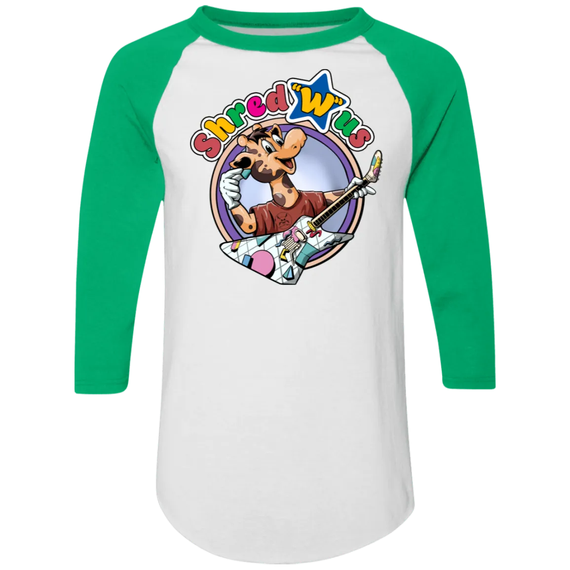 Shred With Us Baseball Jersey Tees
