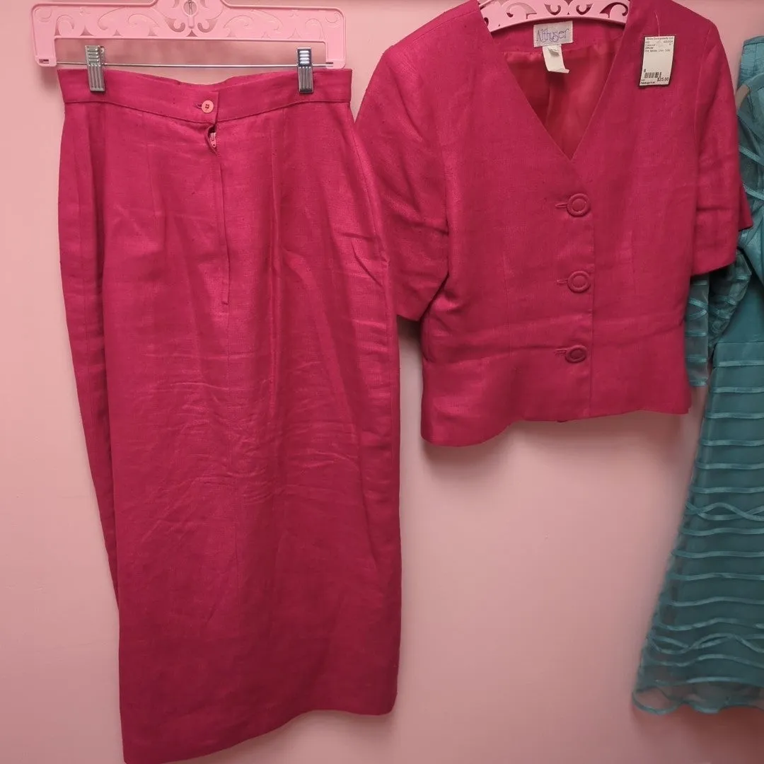 Size 8 Althuser 2 piece suit
