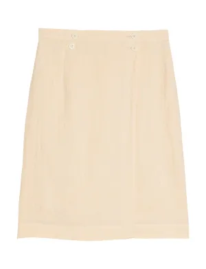 Skirt Alouette off white linen