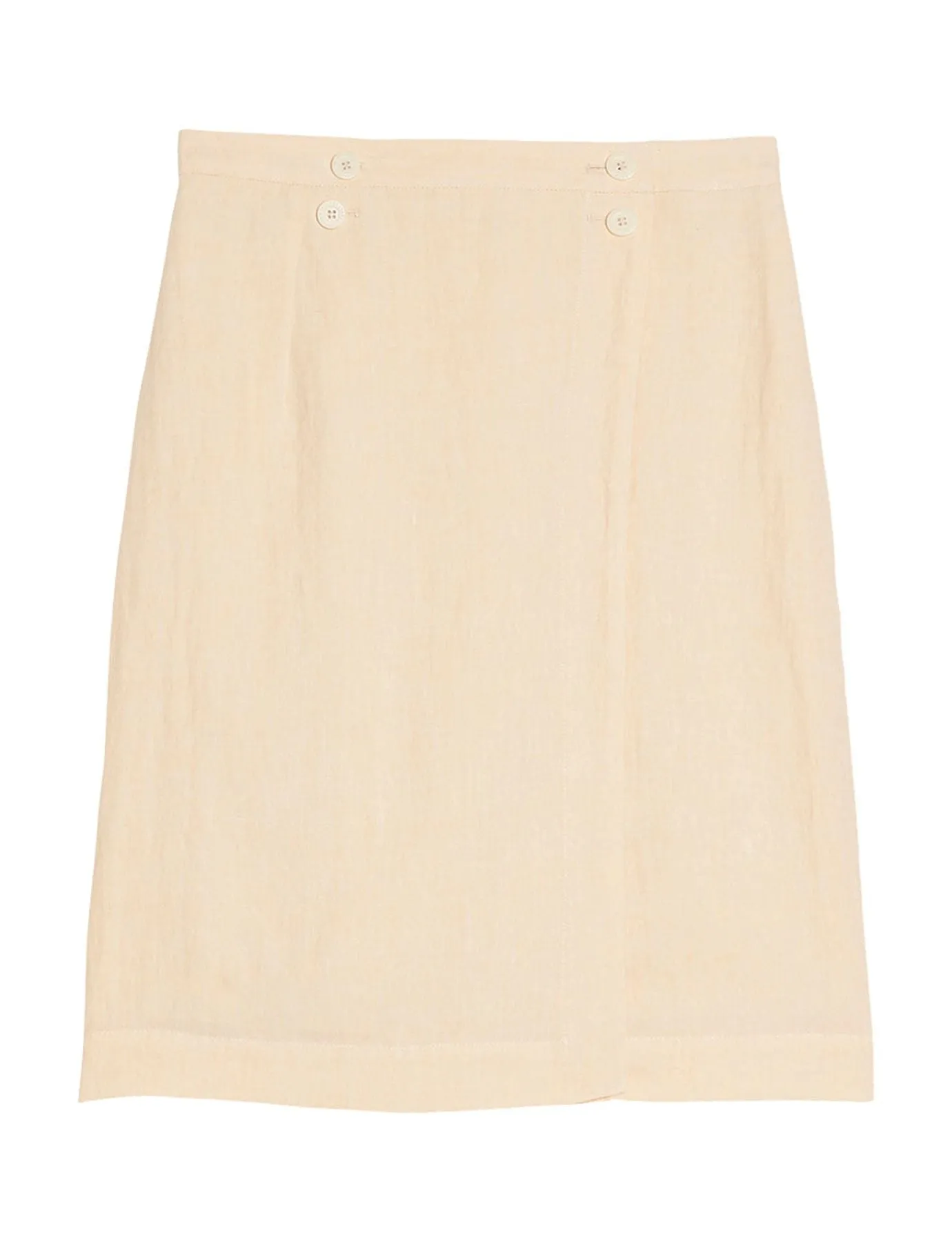 Skirt Alouette off white linen