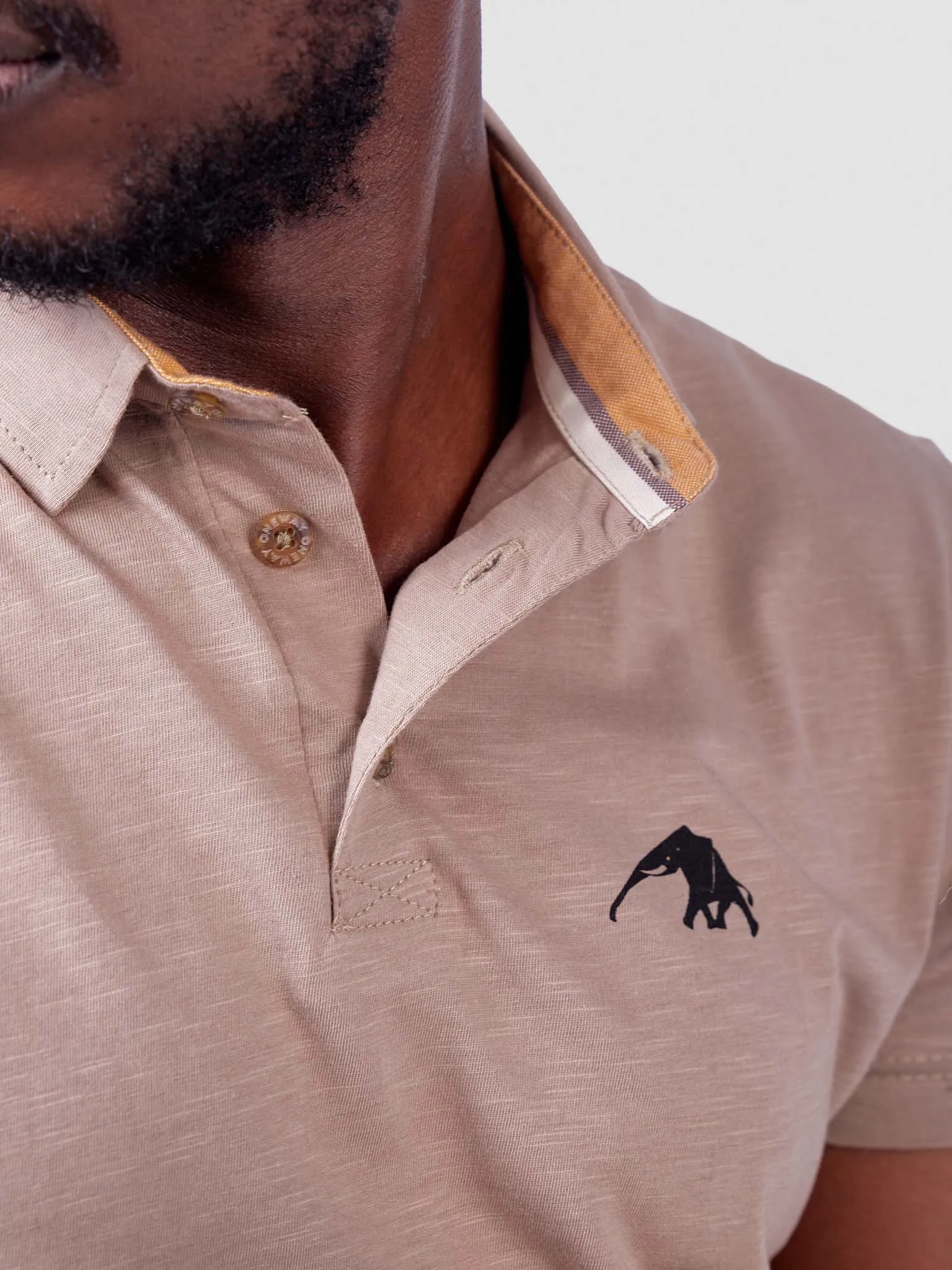 Slab Cotton Polo T-Shirt