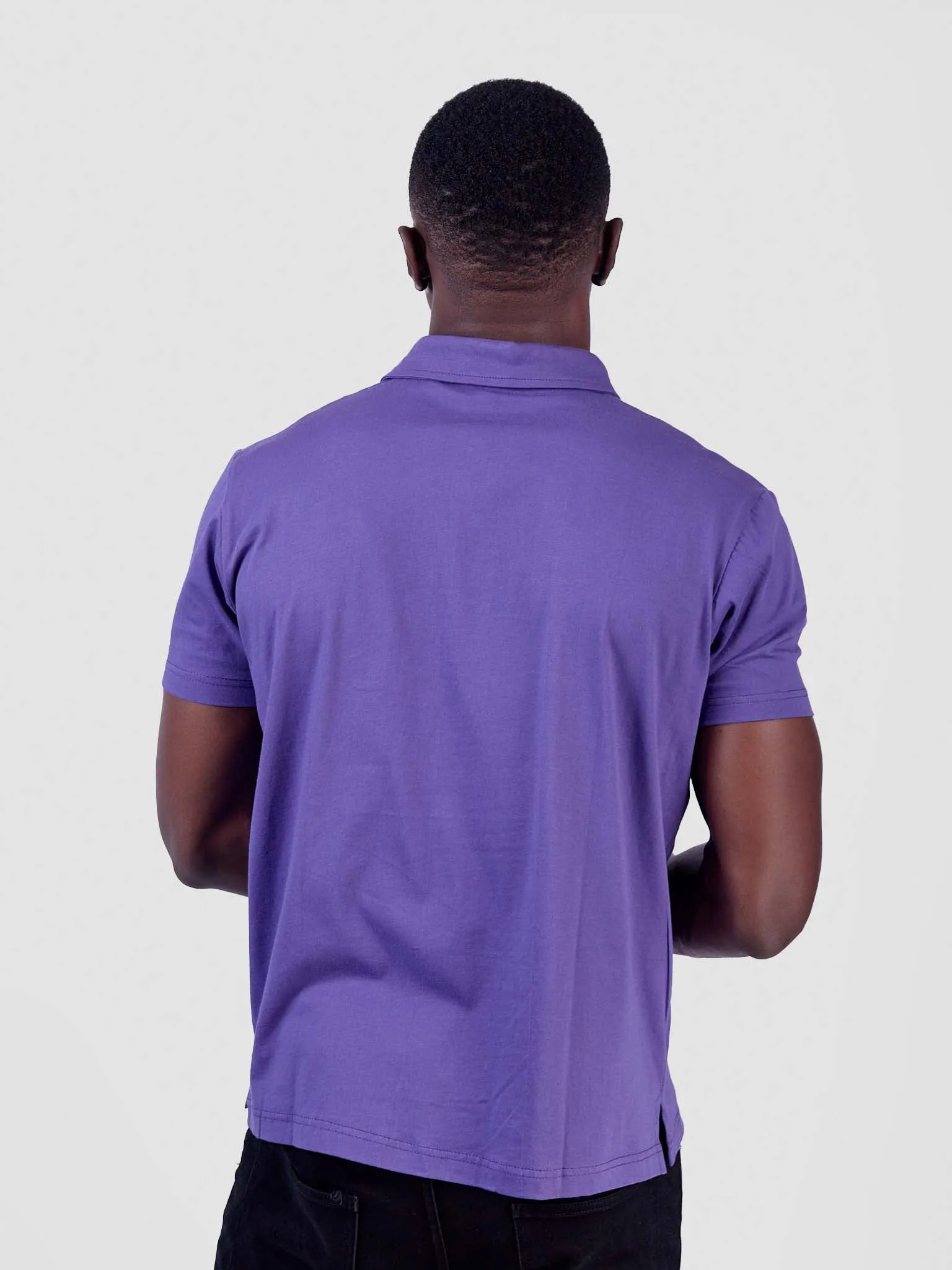 Slab Cotton Polo T-Shirt
