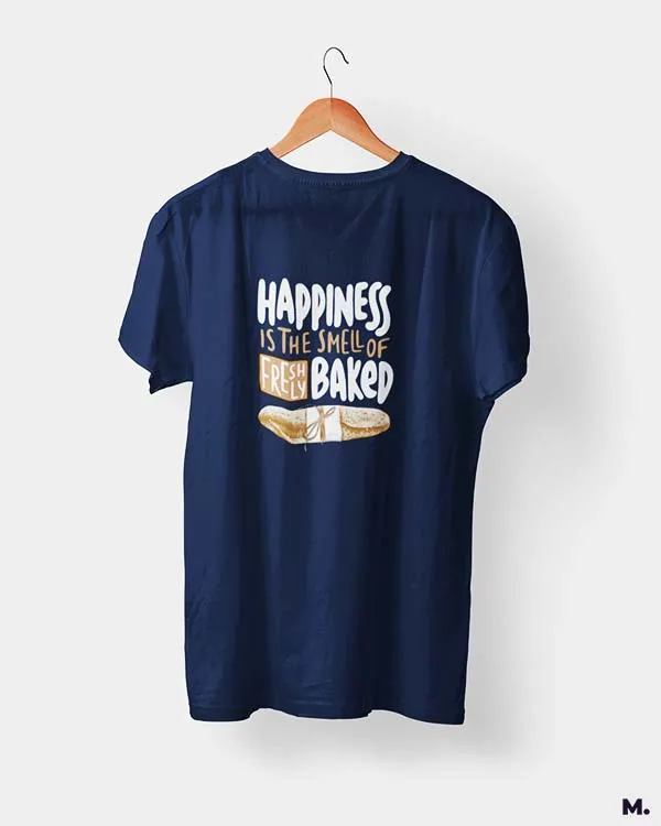 Smell of freshly baked bread printed t shirts