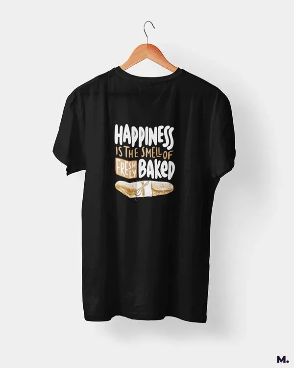 Smell of freshly baked bread printed t shirts
