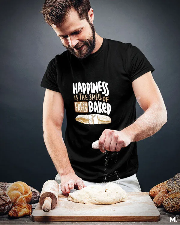 Smell of freshly baked bread printed t shirts