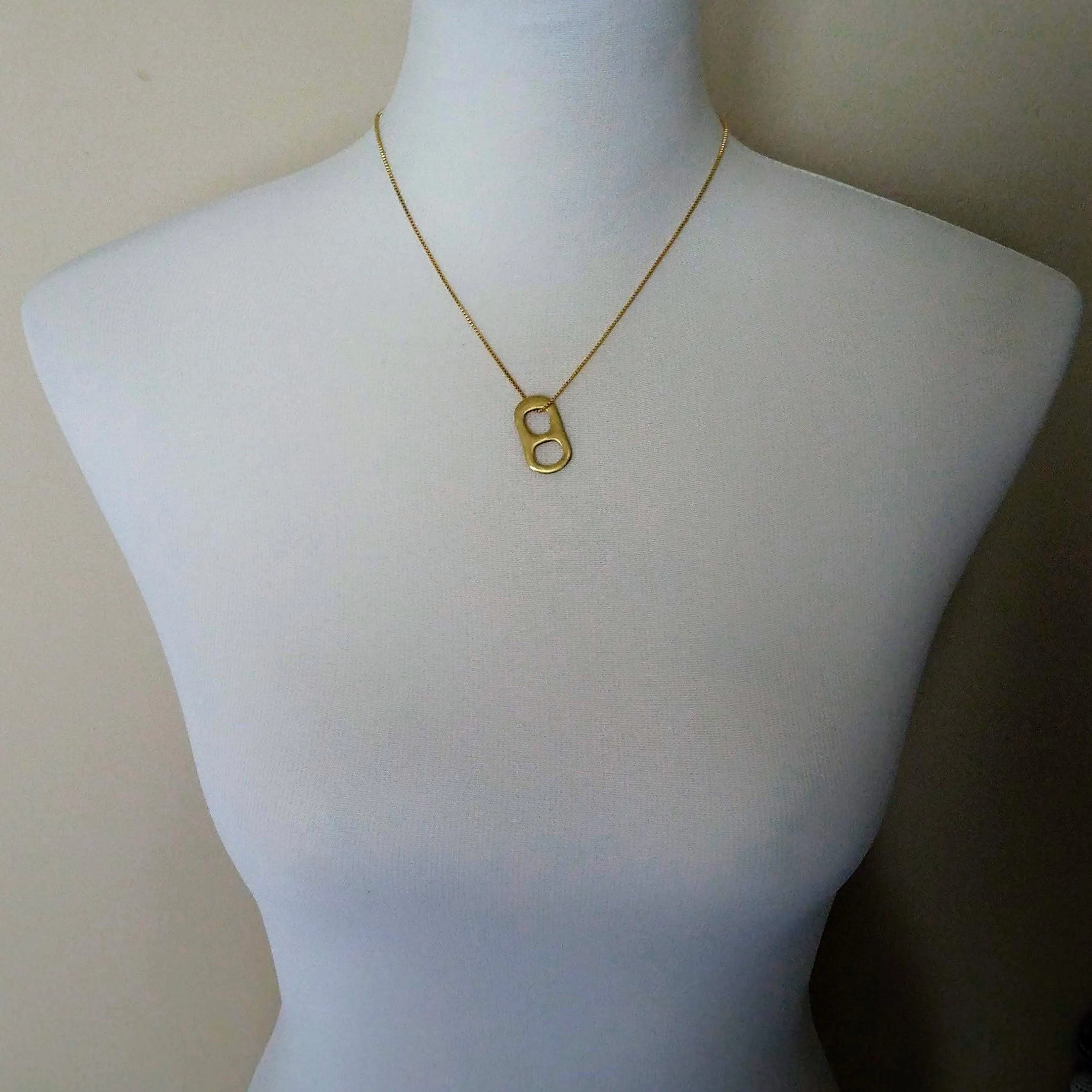 Soda Pop Tab Necklace, crystal tag necklace, soda pendant, pop necklace, soda pull tab necklace, silver soda tab, gold pop tab, diamond tab