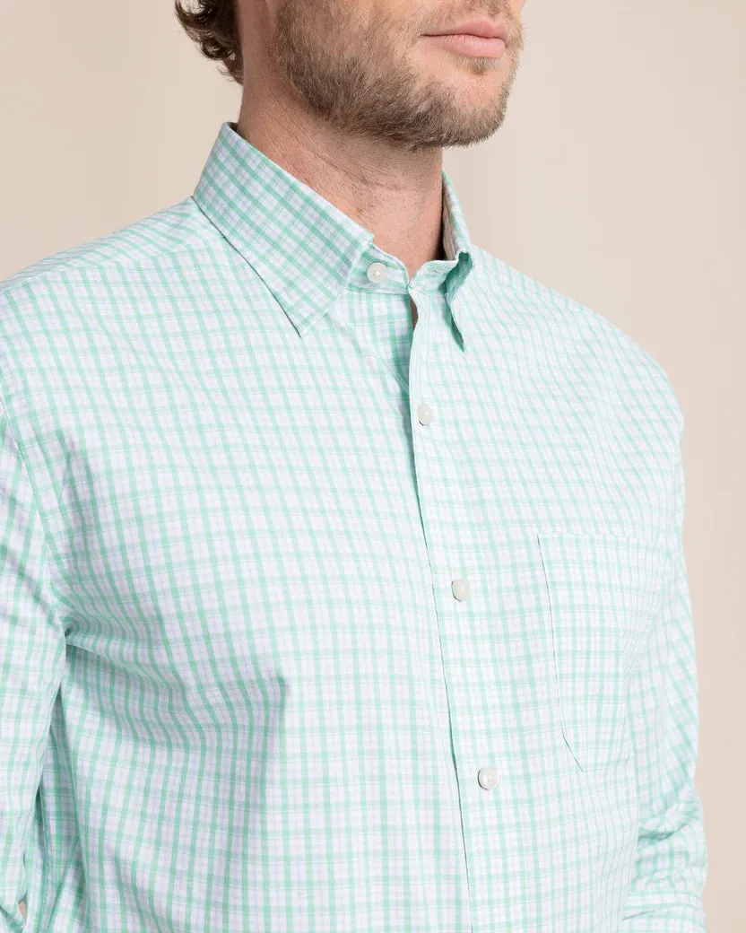 SOUTHERN TIDE CHARLESTON BROAD CREEK PLAID SPORT SHIRT