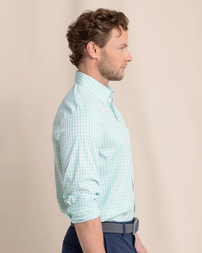 SOUTHERN TIDE CHARLESTON BROAD CREEK PLAID SPORT SHIRT