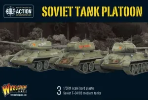 Soviet Armoured Platoon (3 T-34 plus infantry)