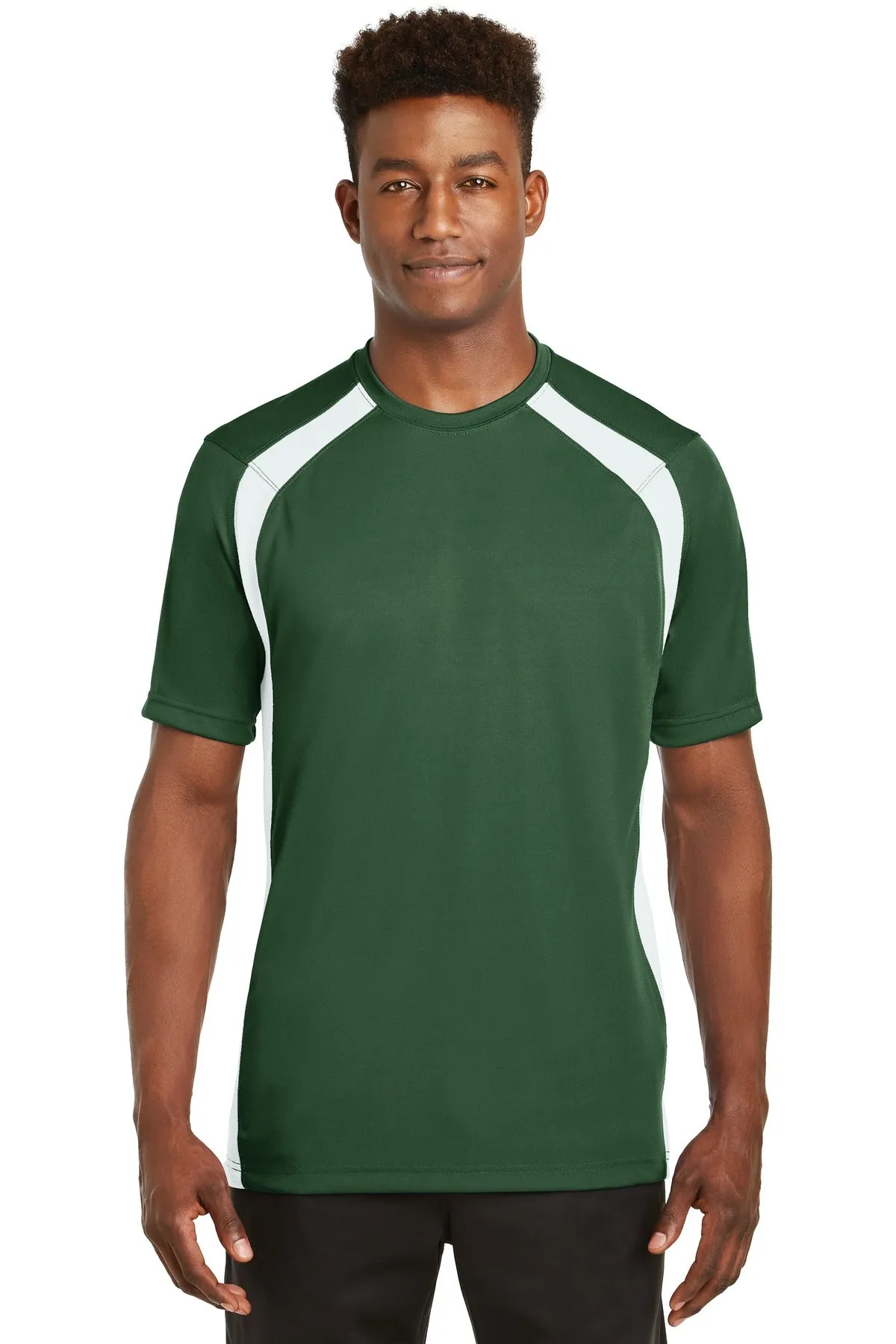 Sport-Tek¨ Dry Zone¨ Colorblock Crew. T478