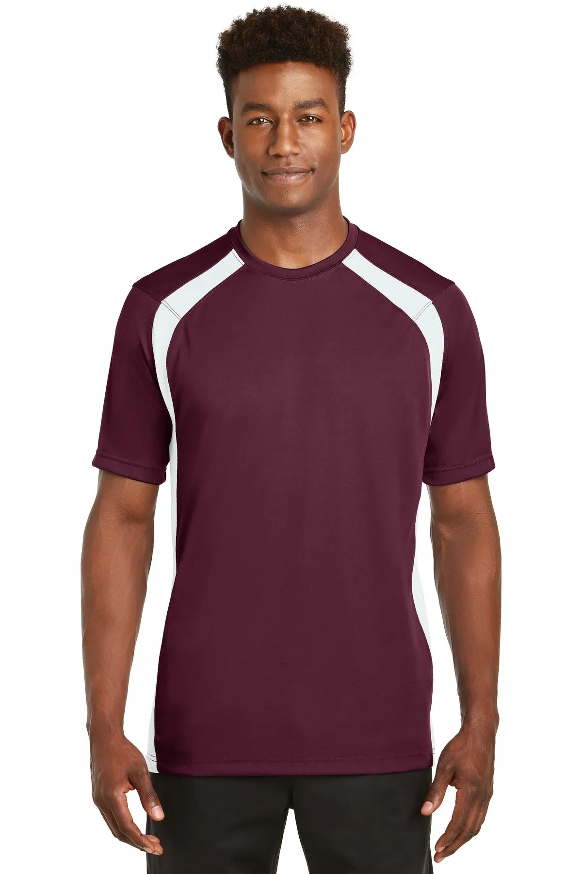 Sport-Tek¨ Dry Zone¨ Colorblock Crew. T478