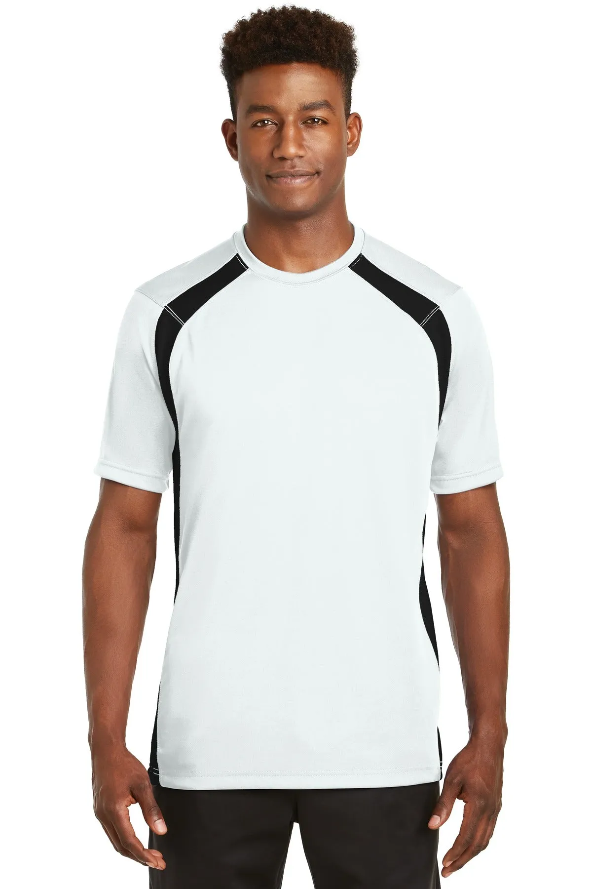 Sport-Tek¨ Dry Zone¨ Colorblock Crew. T478