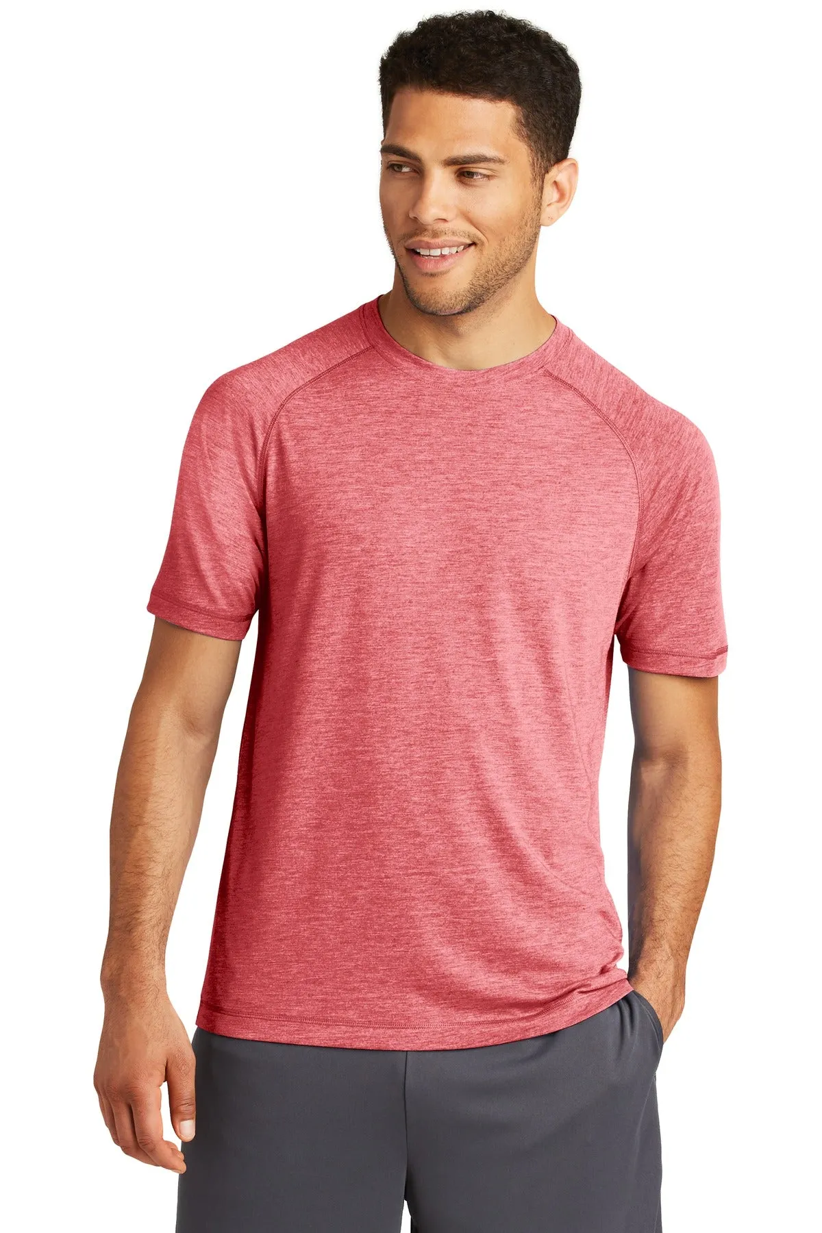 Sport-Tek ¨ PosiCharge ¨ Tri-Blend Wicking Raglan Tee. ST400