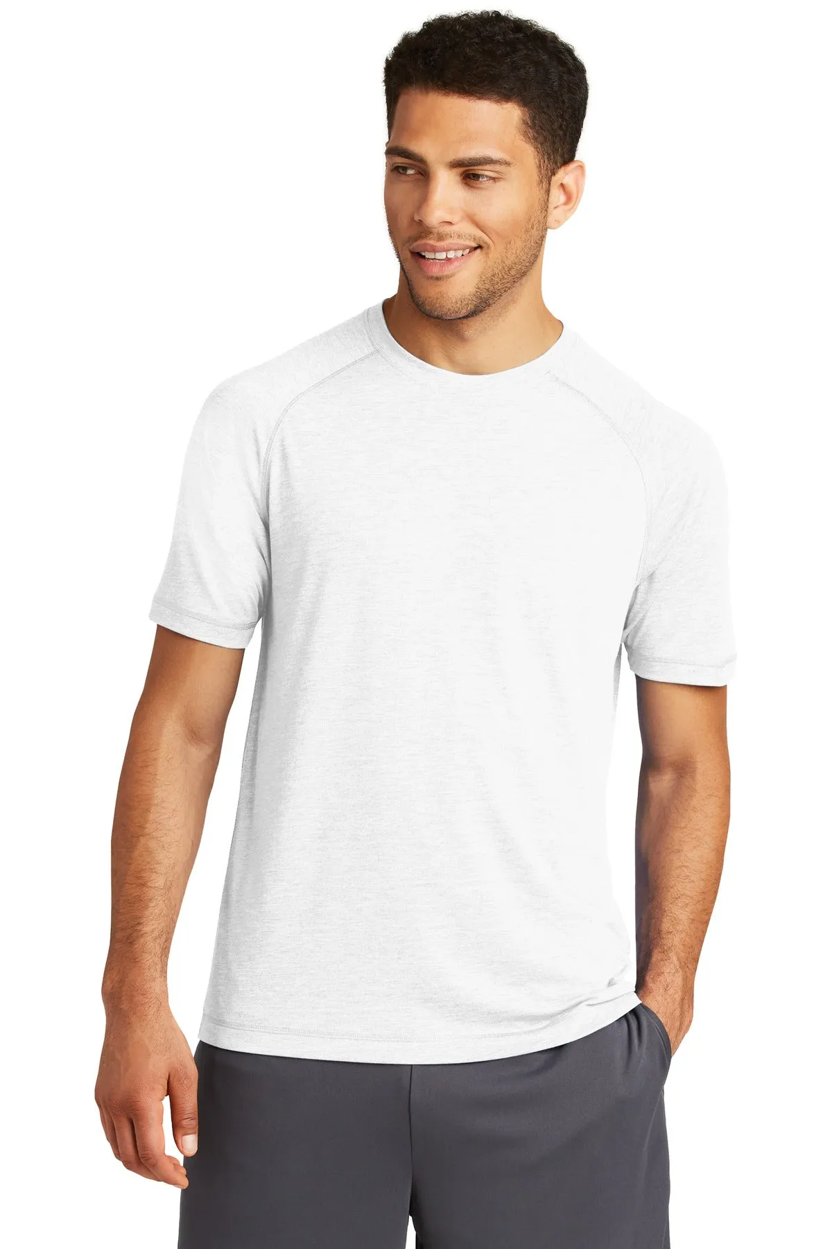 Sport-Tek ¨ PosiCharge ¨ Tri-Blend Wicking Raglan Tee. ST400