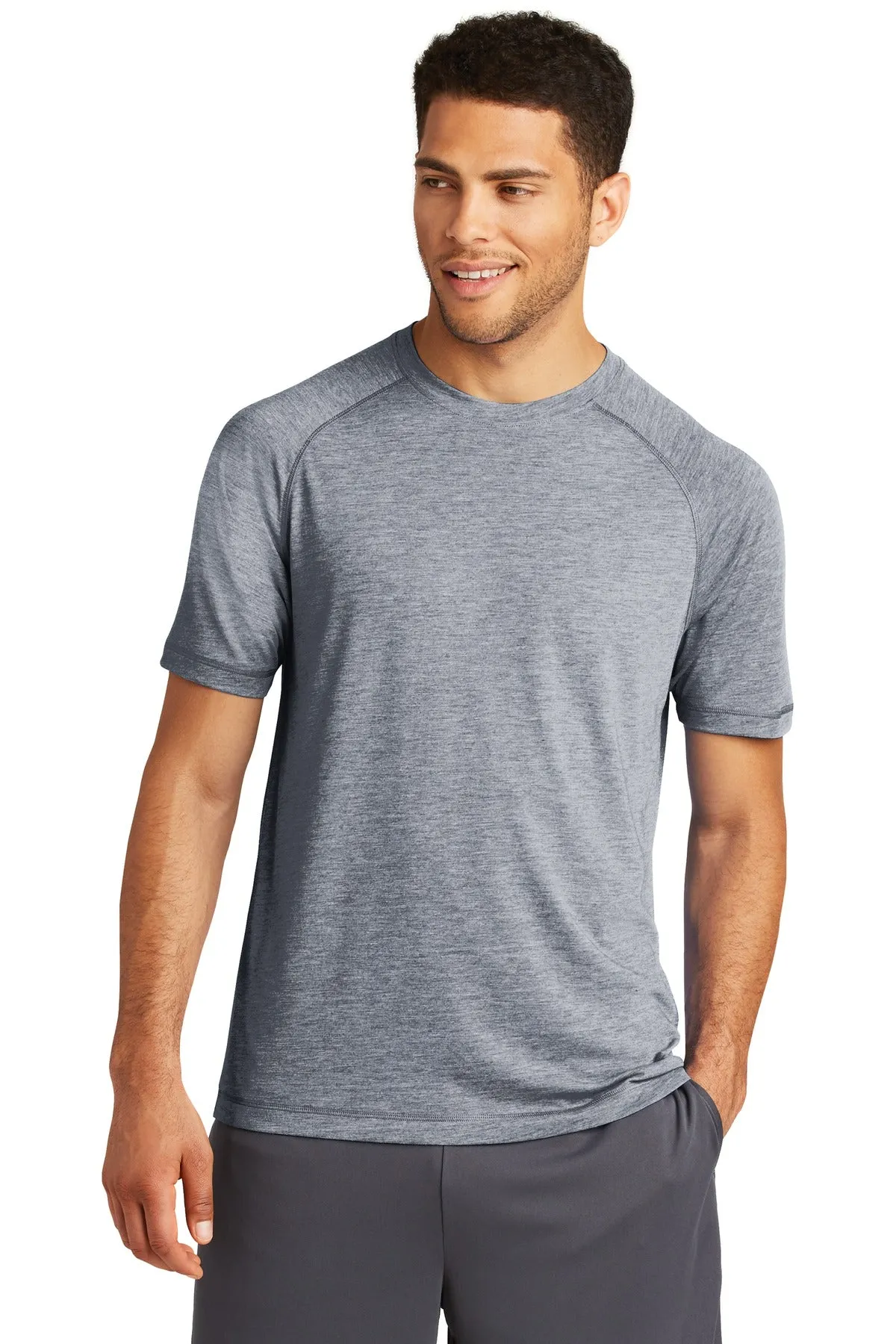 Sport-Tek ¨ PosiCharge ¨ Tri-Blend Wicking Raglan Tee. ST400
