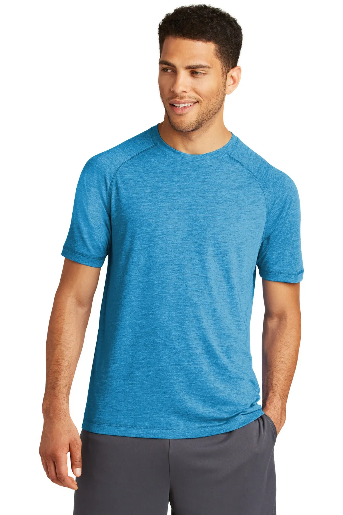 Sport-Tek ¨ PosiCharge ¨ Tri-Blend Wicking Raglan Tee. ST400
