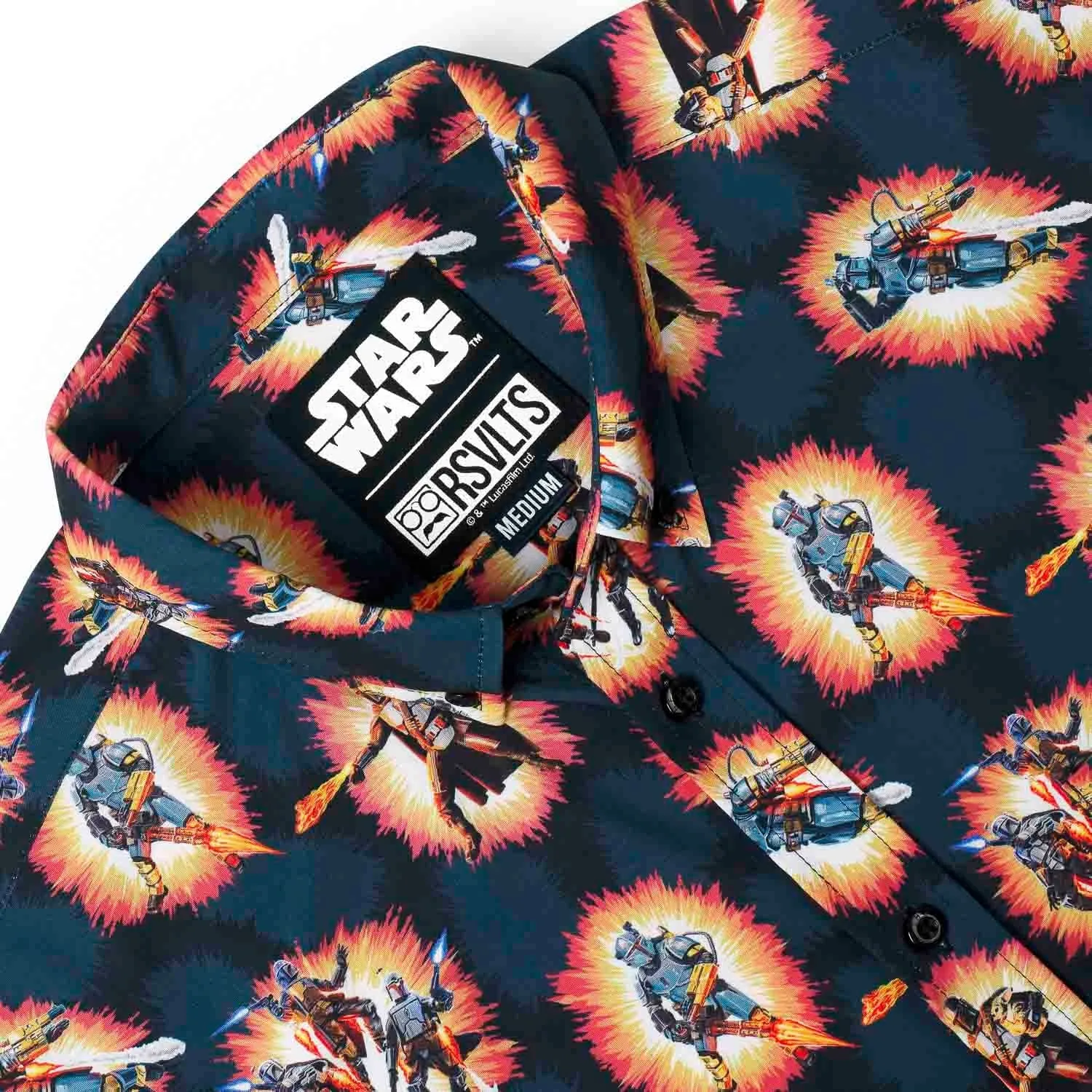 Star Wars™ The Mandalorian™ “A Real Mandalorian Hero" – KUNUFLEX Short Sleeve Shirt