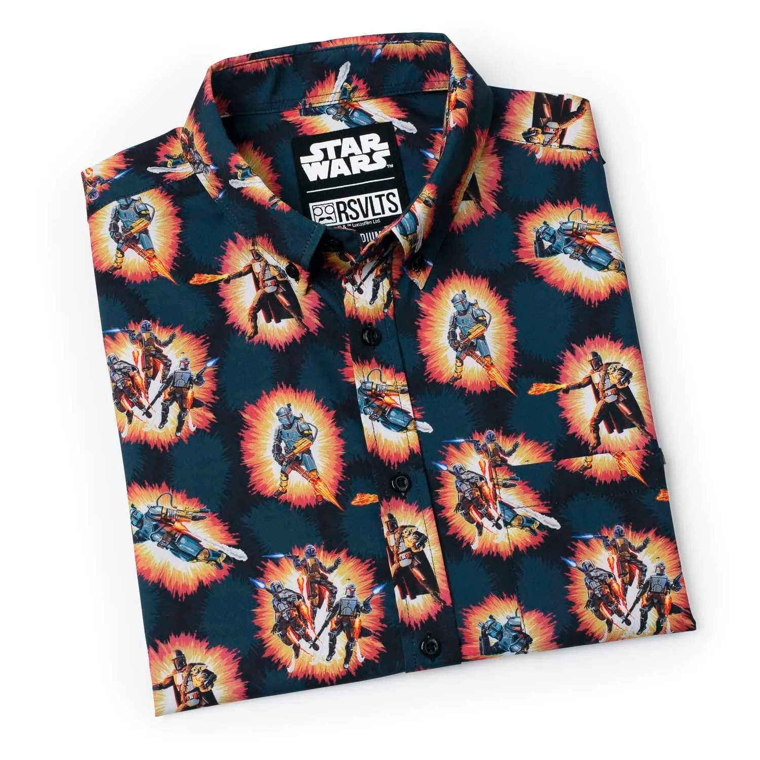 Star Wars™ The Mandalorian™ “A Real Mandalorian Hero" – KUNUFLEX Short Sleeve Shirt