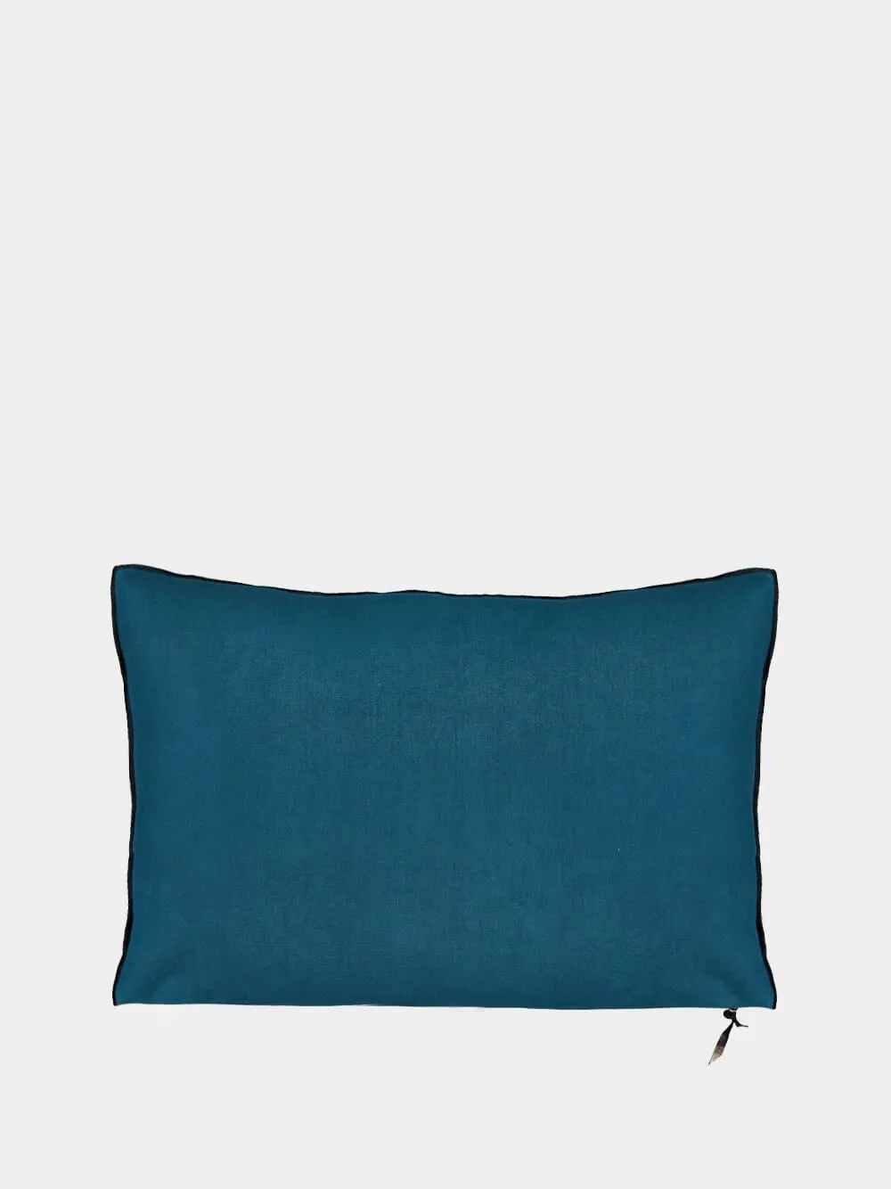 Stone Washed Linen Deep Blue Cushion