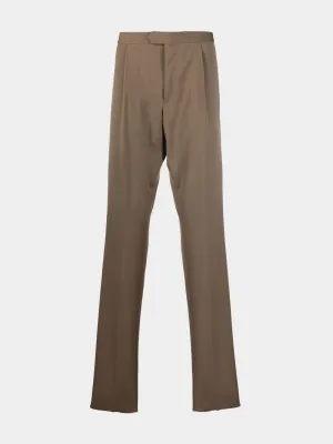 Straight trousers