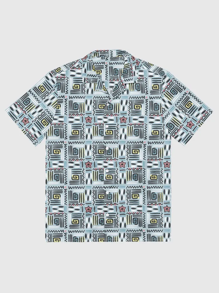 Stranger Things Argyle Button Up Shirt