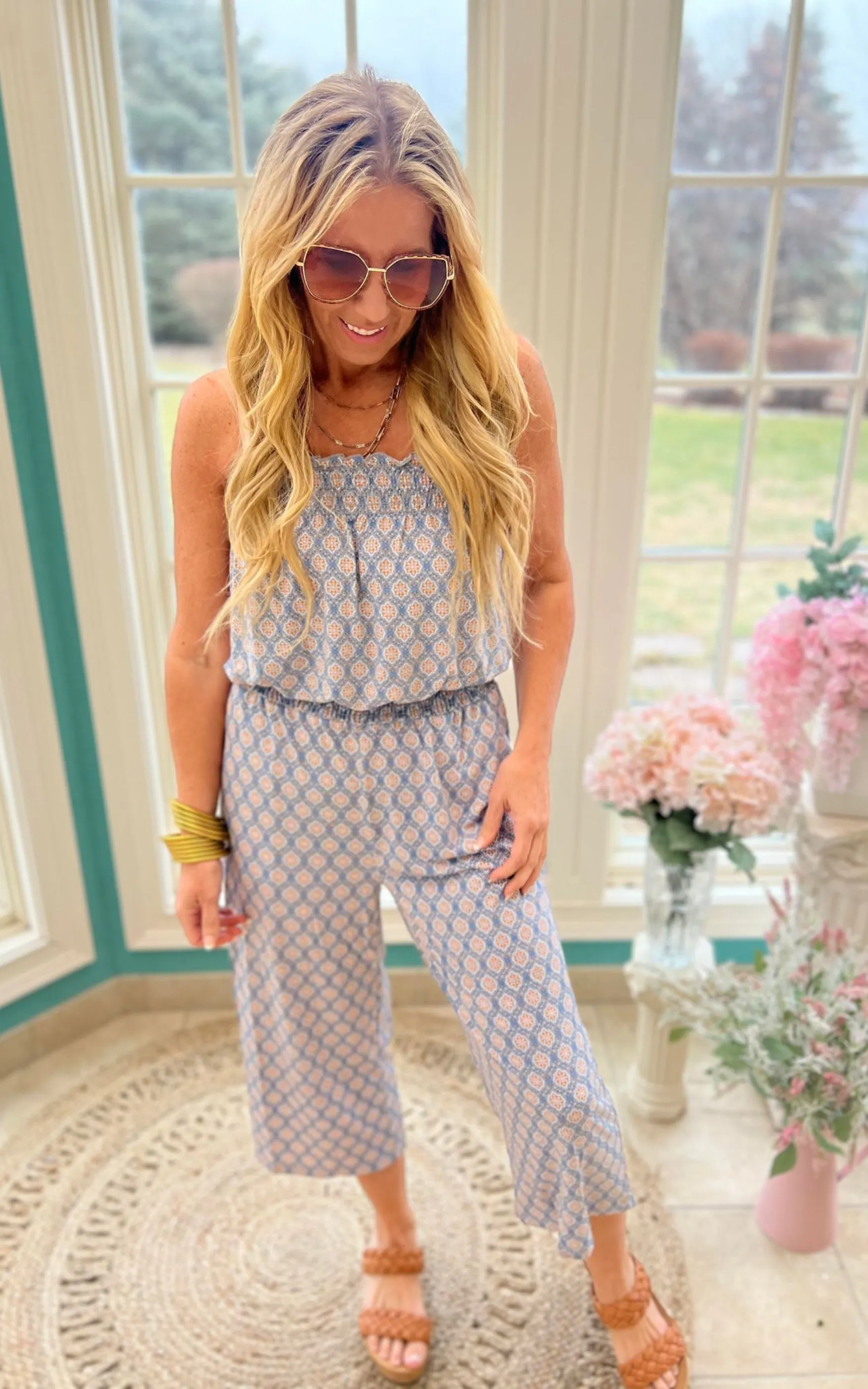 Strapless Cropped Jumpsuit | FINAL SALE