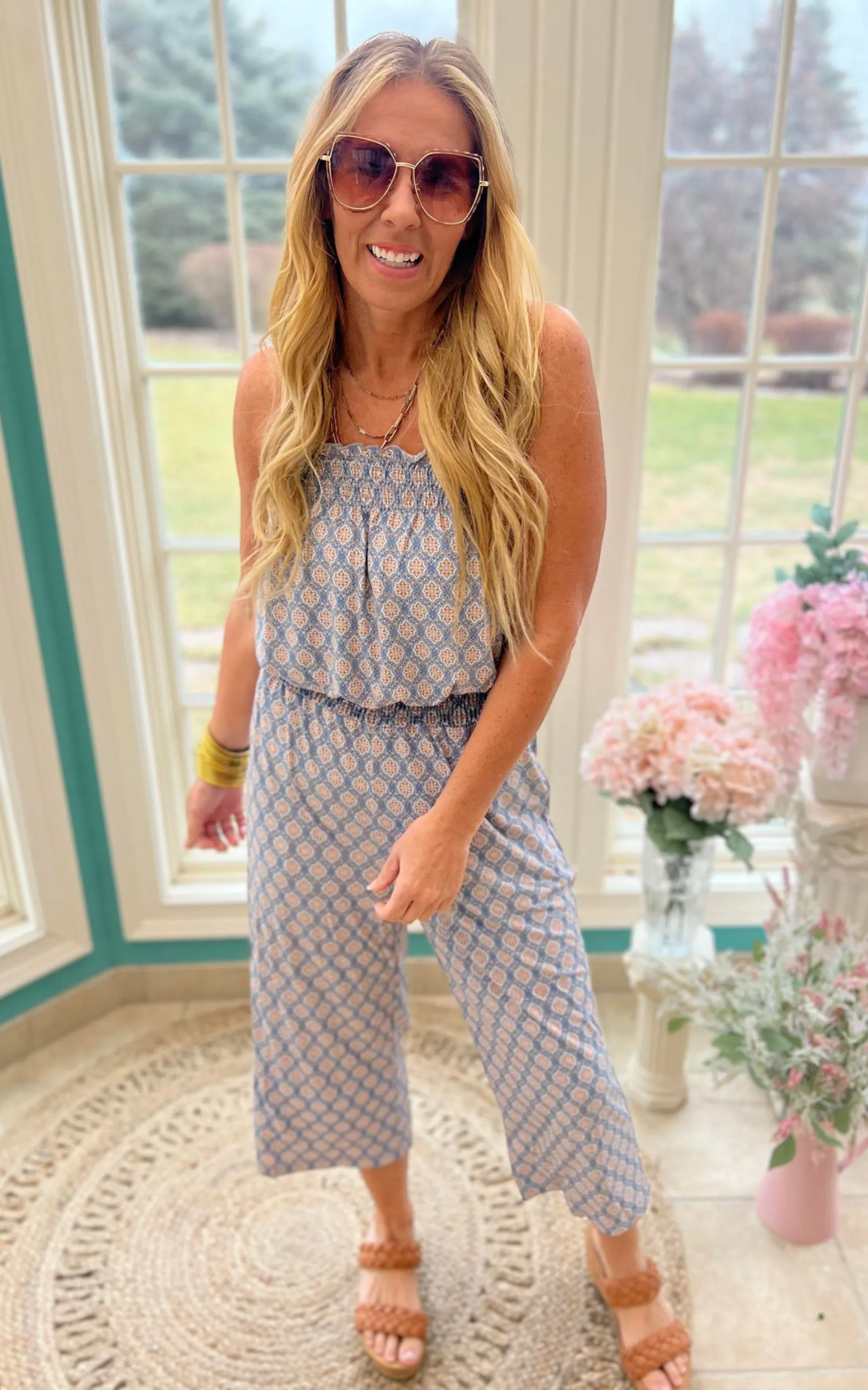 Strapless Cropped Jumpsuit | FINAL SALE