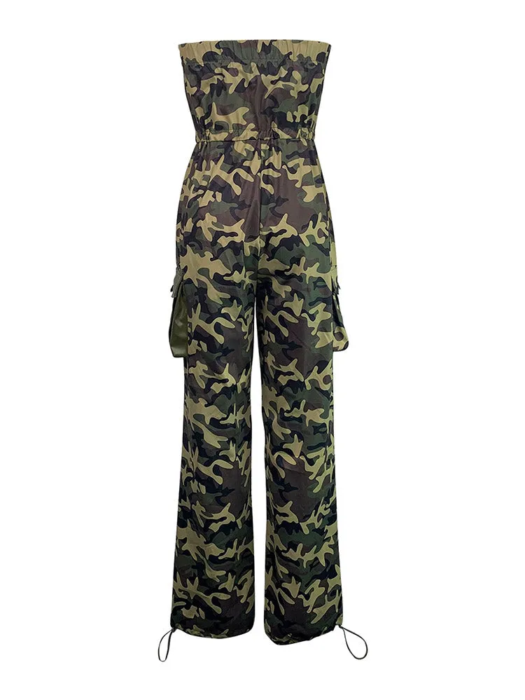 Strapless Jumpsuit