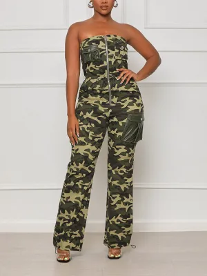 Strapless Jumpsuit