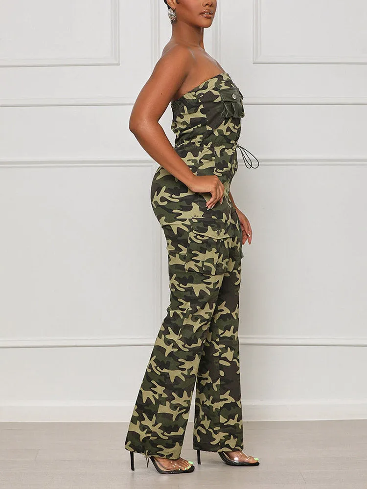 Strapless Jumpsuit