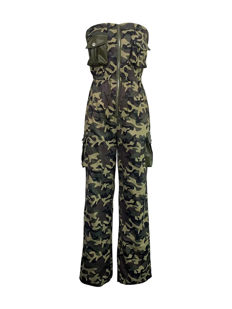 Strapless Jumpsuit