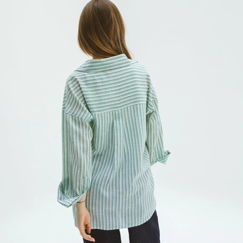 Striped Linen Shirt