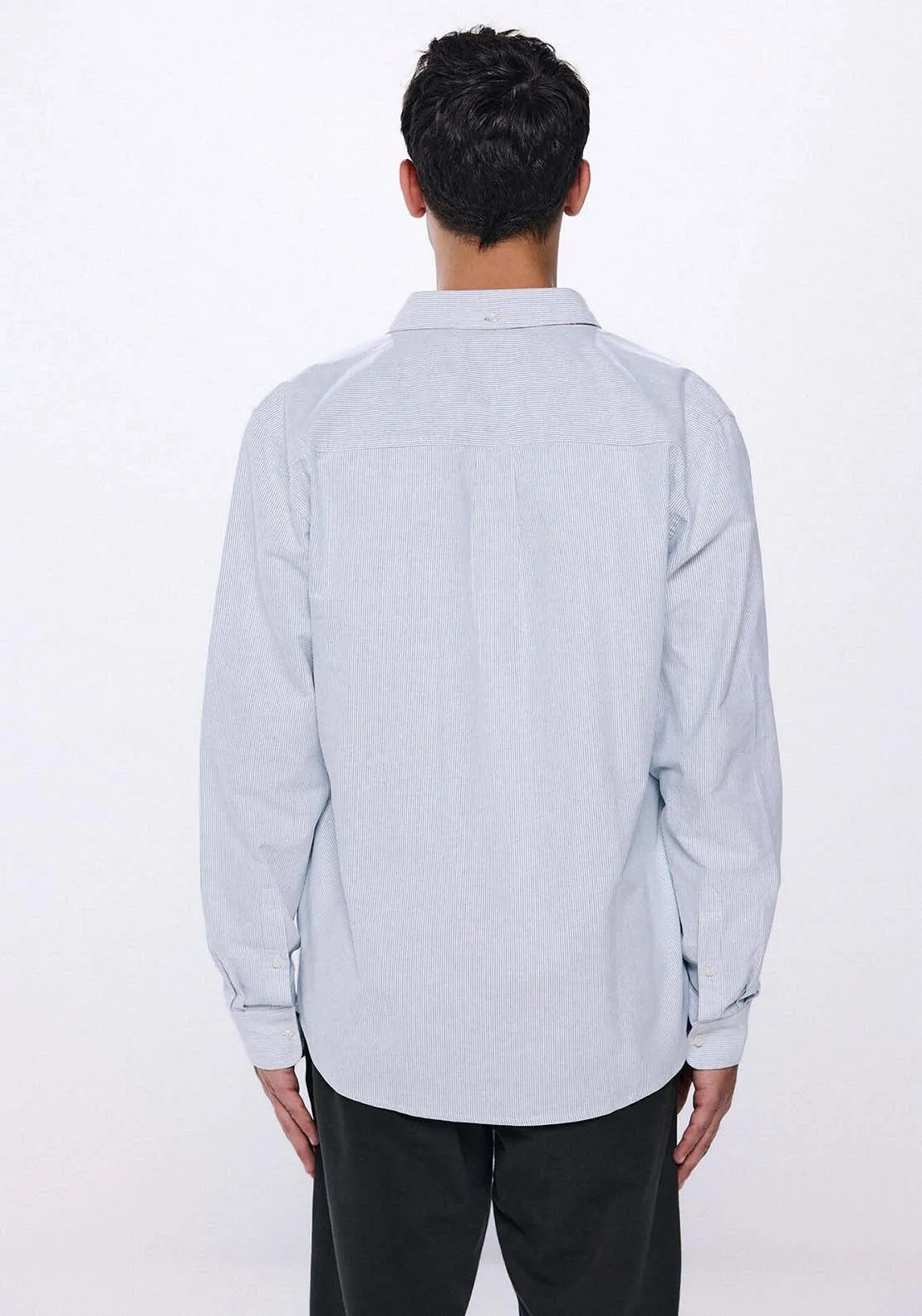 Striped Oxford shirt - Green
