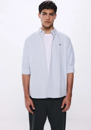 Striped Oxford shirt - Green