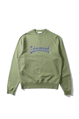 Sudadera Edmmond Studios Curly Plain Olive