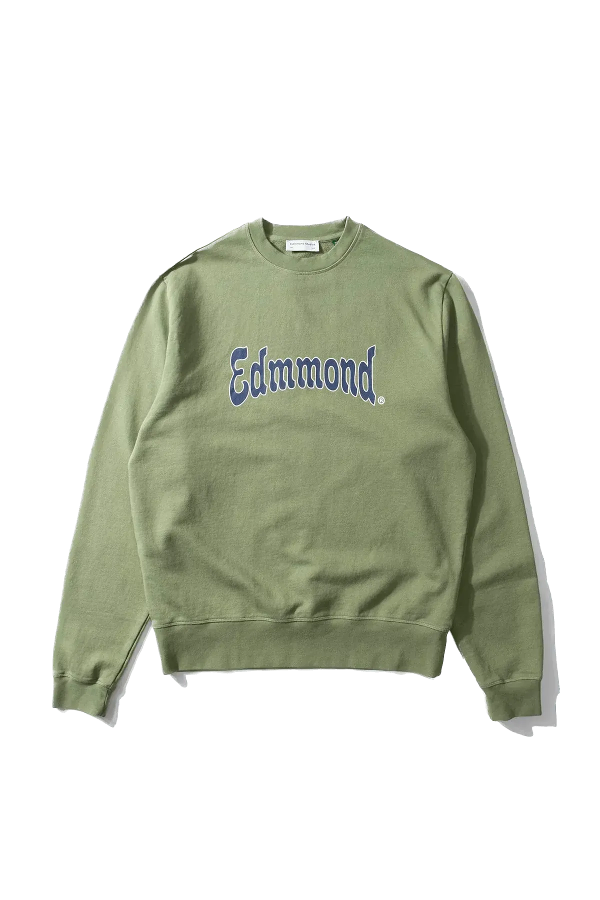 Sudadera Edmmond Studios Curly Plain Olive