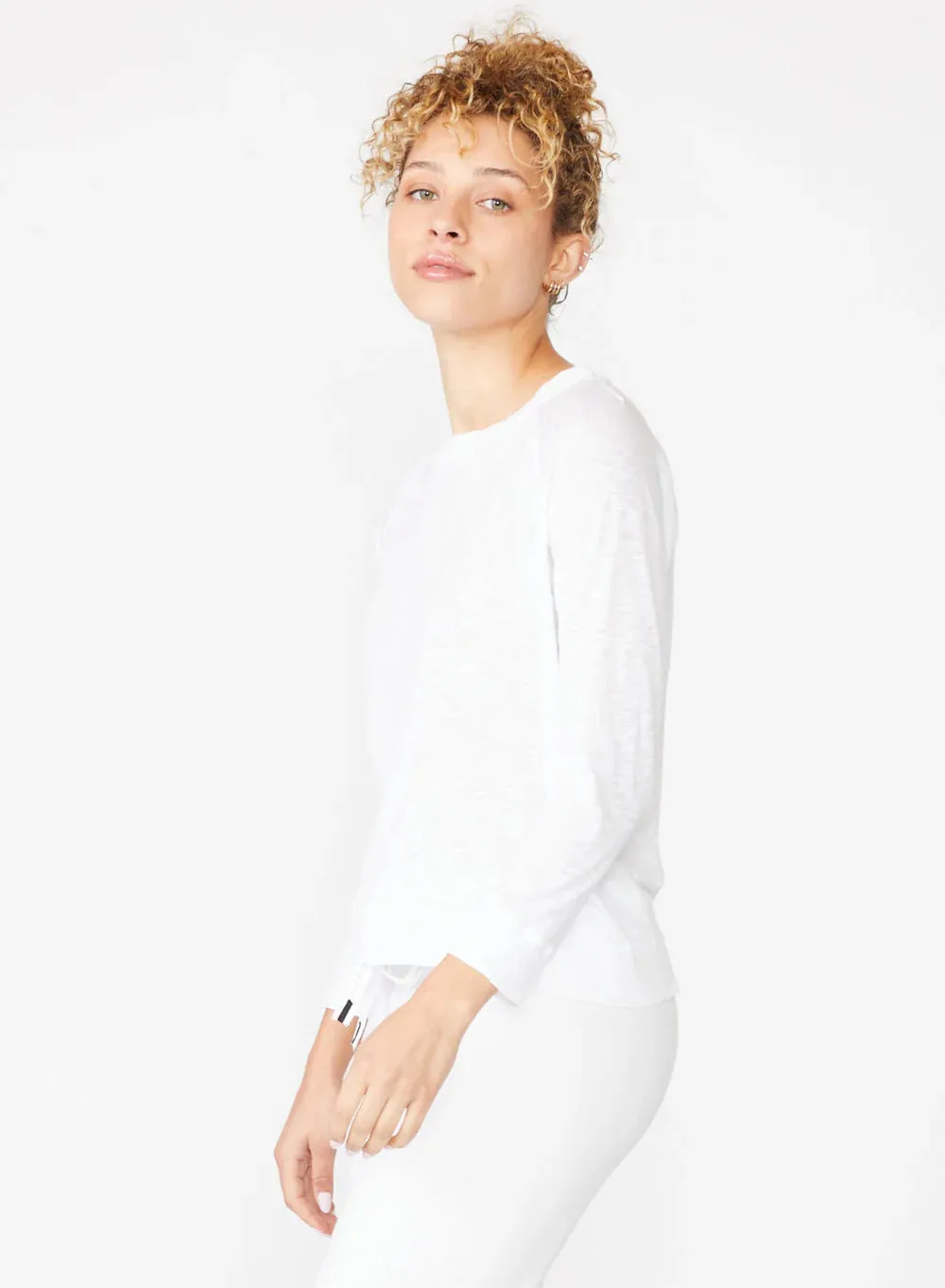 Supima Slub Jersey "Sweatshirt"