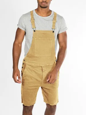 Suspender Denim Rompers